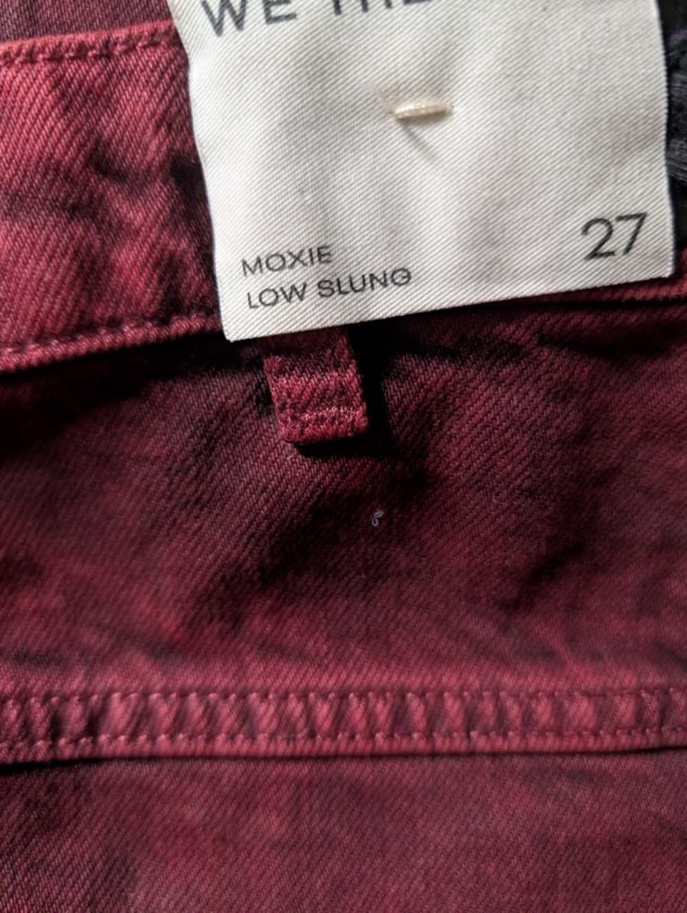 We The Free Low Slung Moxies, 27, NWT, Vampire - Picture 5 of 5